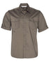 Men's Short Sleeve Military Shirt