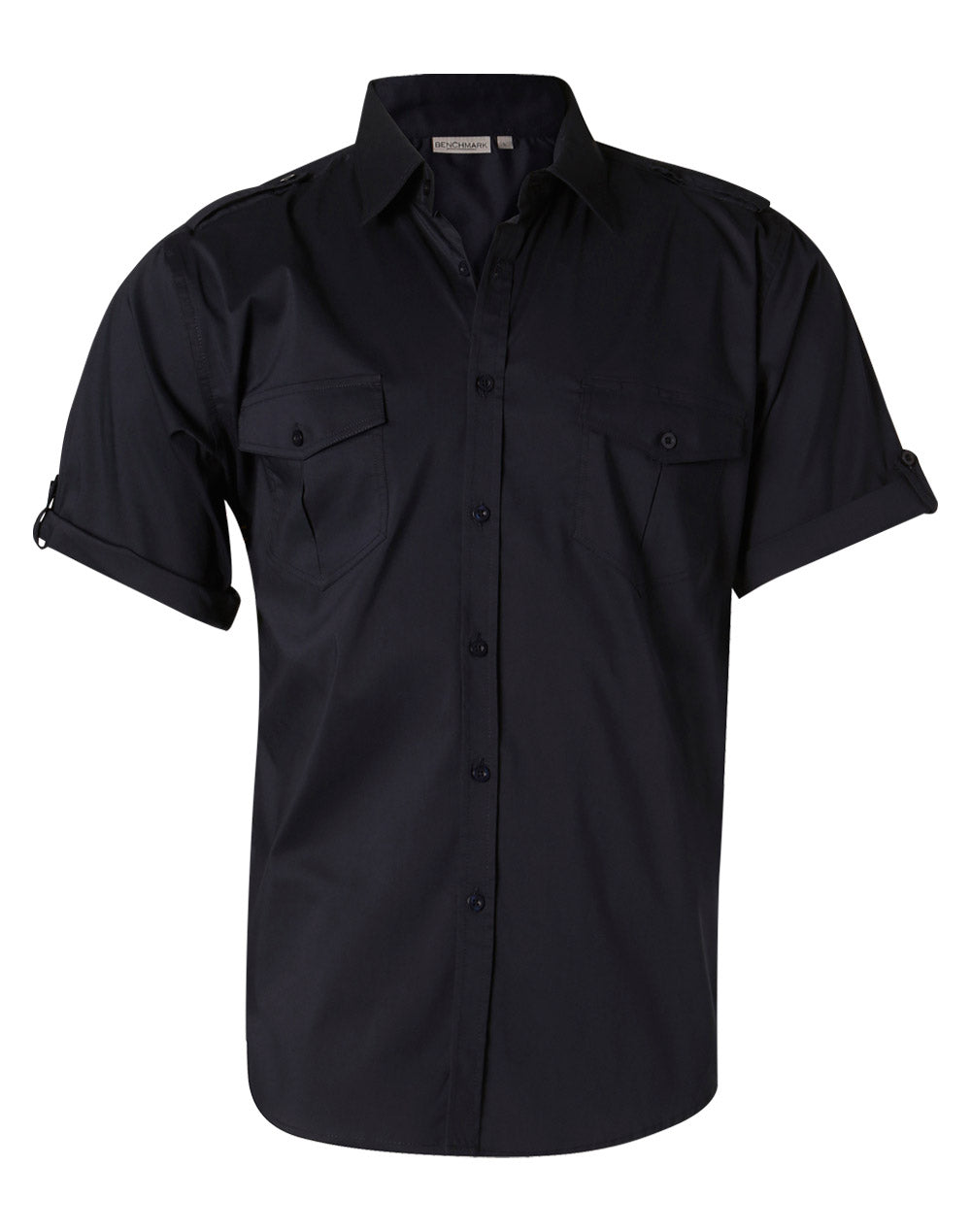 Men's Short Sleeve Military Shirt