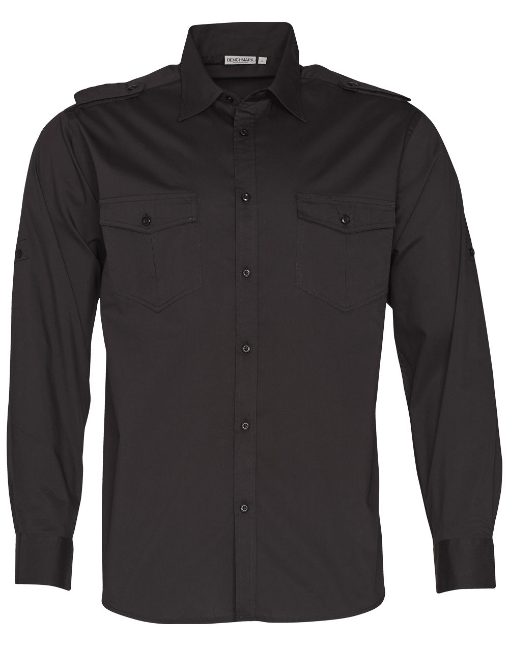 Men's Long Sleeve Military Shirt