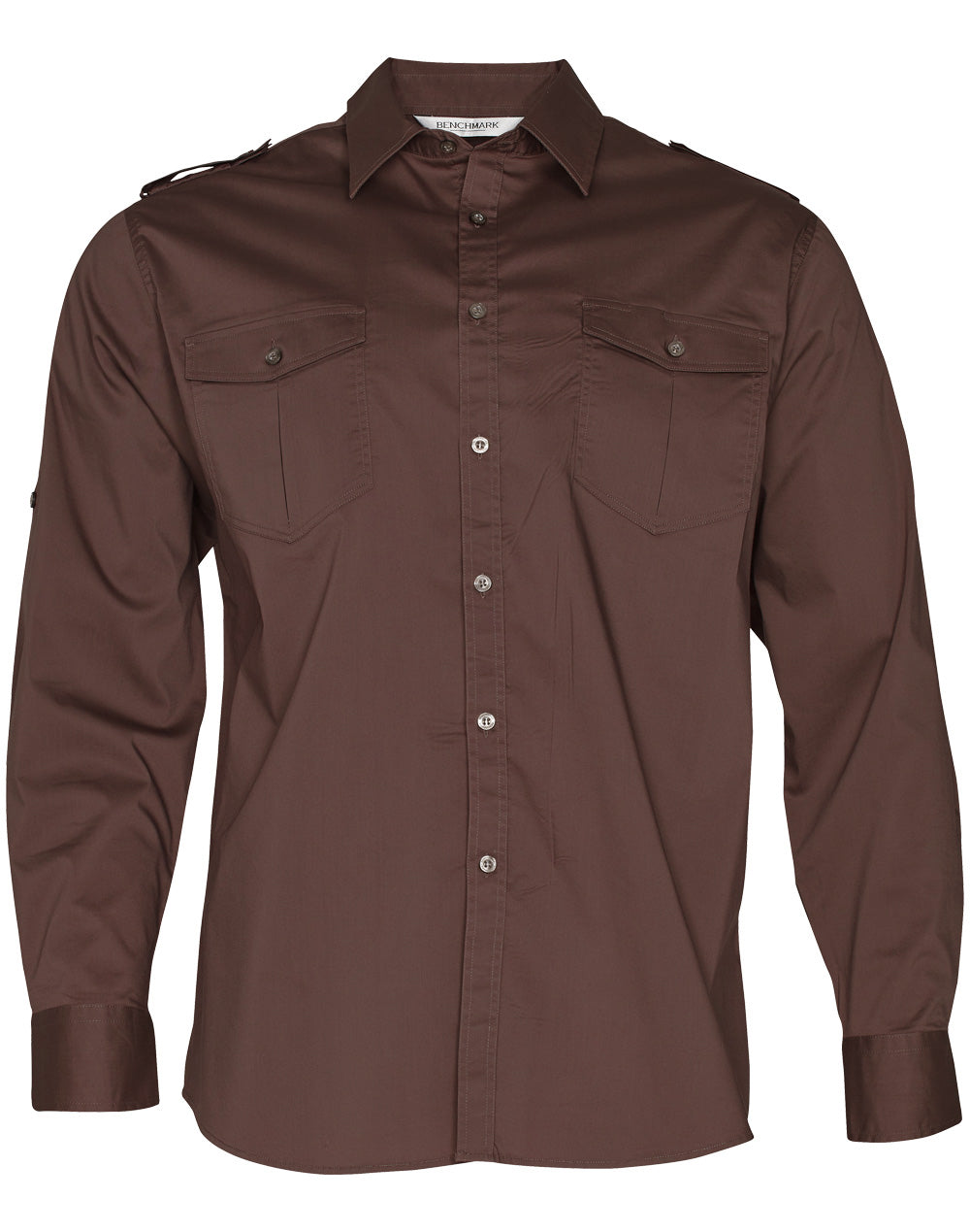 Men's Long Sleeve Military Shirt