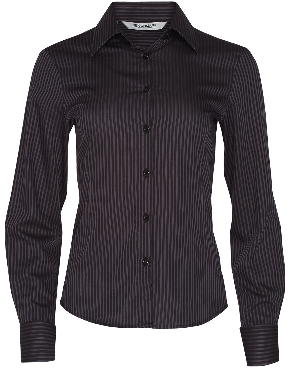 Women's Dobby Stripe Long Sleeve Shirt