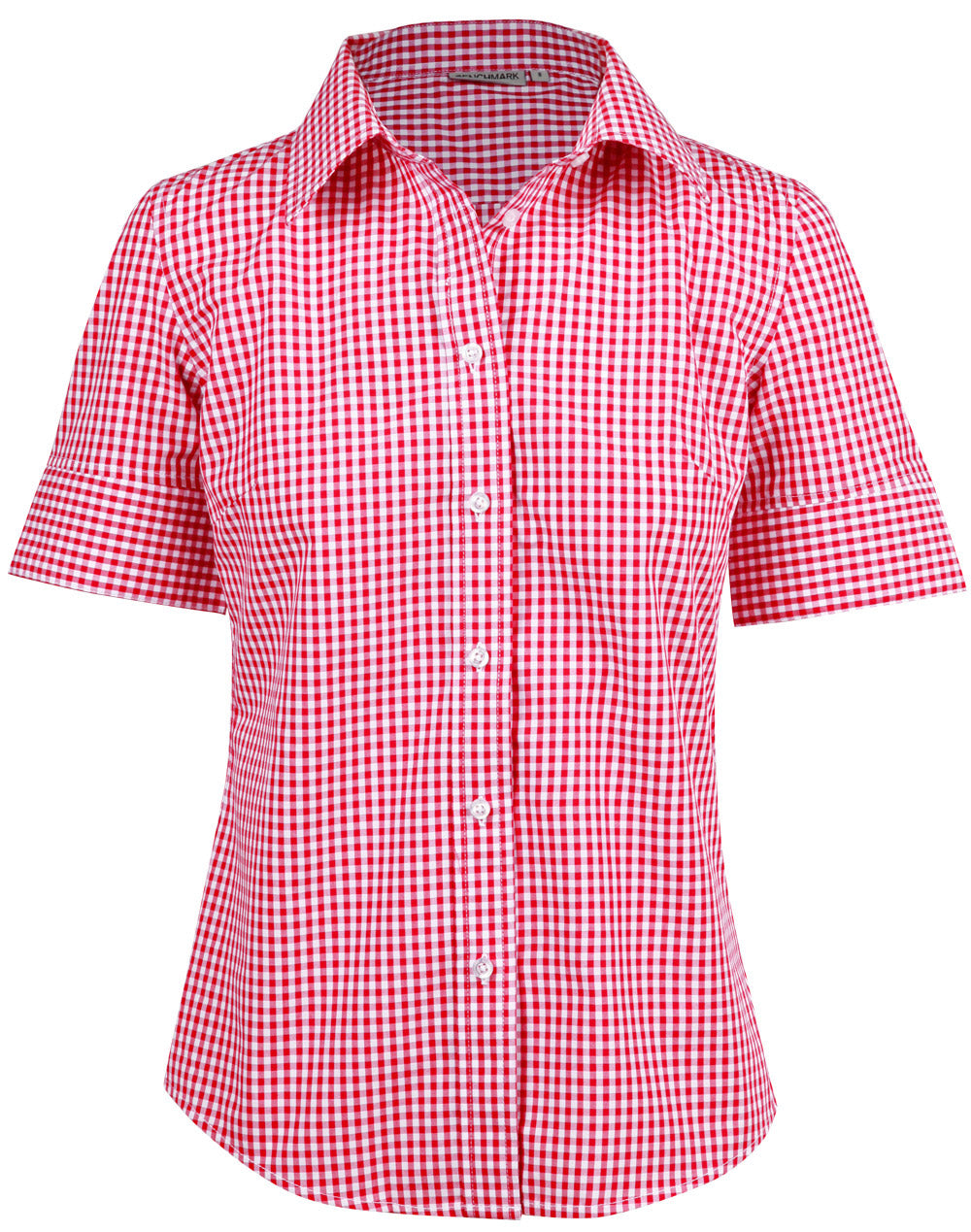 Women's Gingham Check S/S Shirt