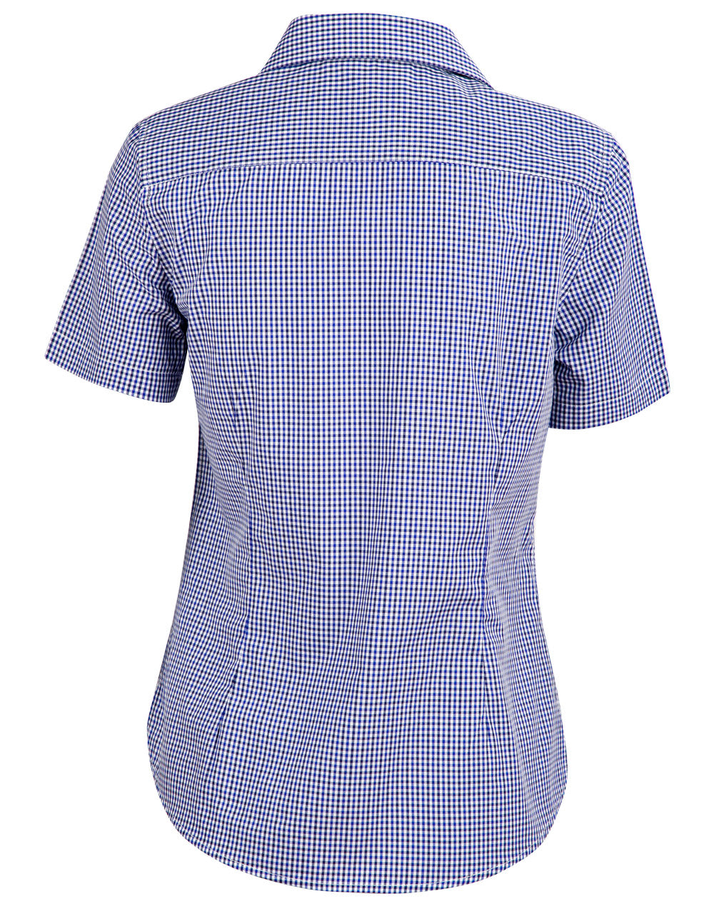 Ladies' Two Tone Check S/S Shirt