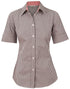 Women's Gingham Check S/S Shirt