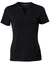 Ladies' V-Neck With Tab S/S Knit Top