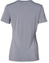 Ladies' V-Neck With Tab S/S Knit Top