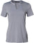 Ladies' V-Neck With Tab S/S Knit Top