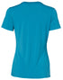 Ladies' V-Neck With Tab S/S Knit Top