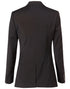 Women's Stretch Wool Blend Mid Length Jacket
