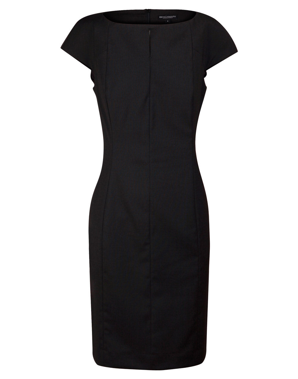 Ladies' Wool Blend Stretch Cap Sleeve Dress