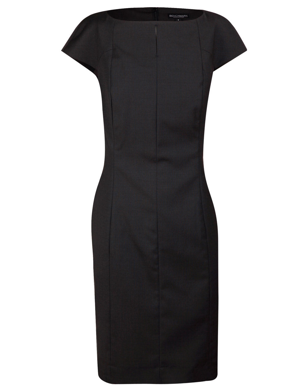 Ladies' Wool Blend Stretch Cap Sleeve Dress