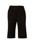 Women's Knee Length Flexi Waist Shorts In Poly/Viscose Stretch