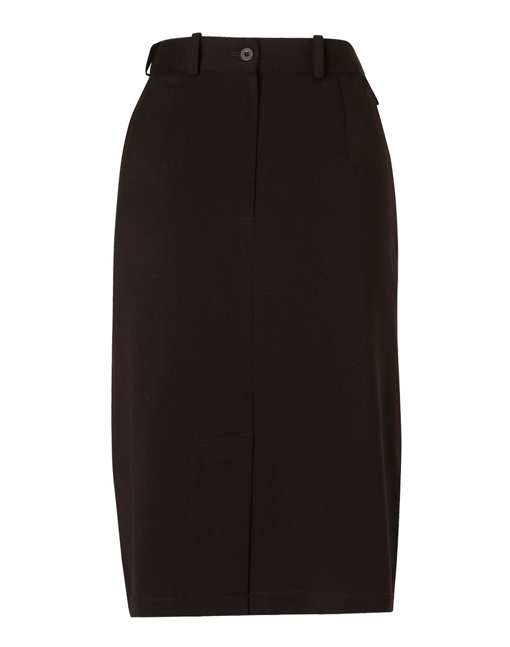 Women's Flexi Waist A-Line Utility Lined Skirt In Poly/Viscose Stretch Twill