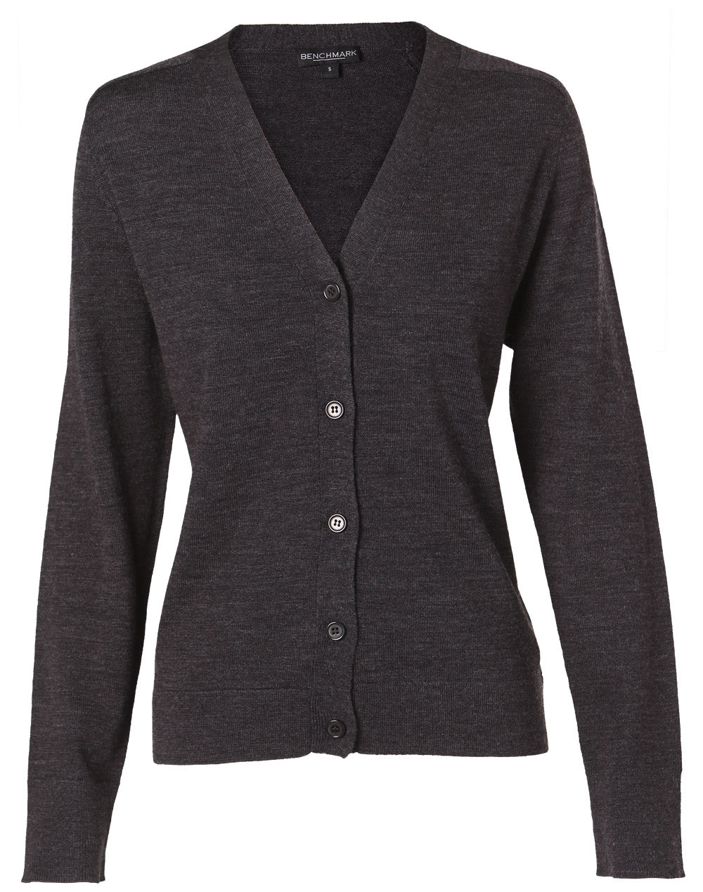 Women's 100% Merino Wool L/S Cardigan