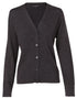 Women's 100% Merino Wool L/S Cardigan