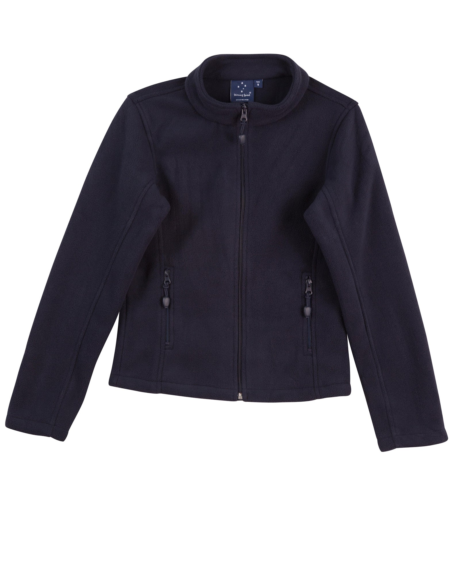 Ladies Bonded P/F Full Zip Jacket