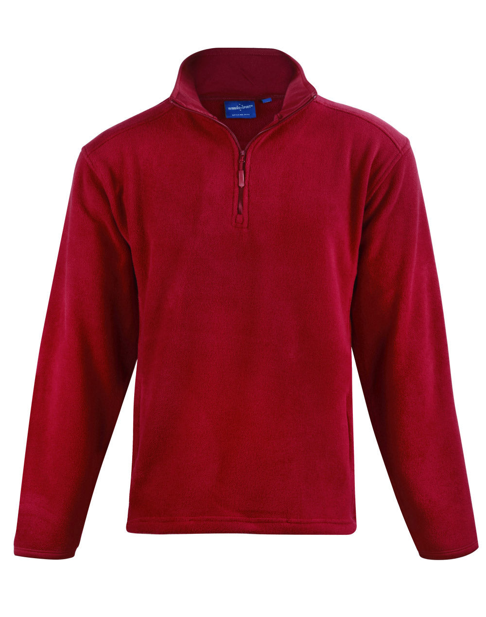 Adult's Half Zip Polar Fleece Pullover