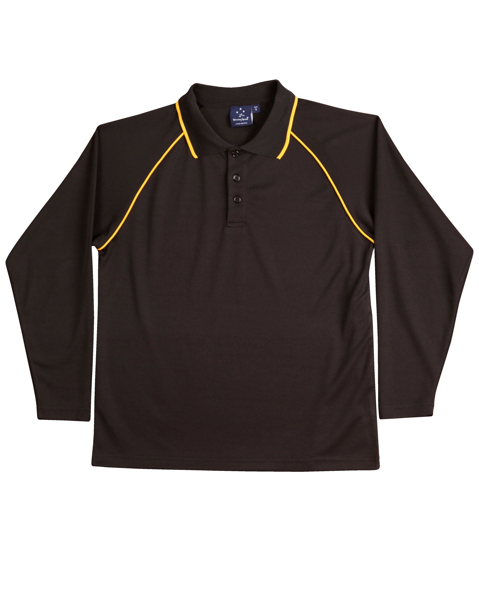 Men's Cooldry Raglan L/S Polo