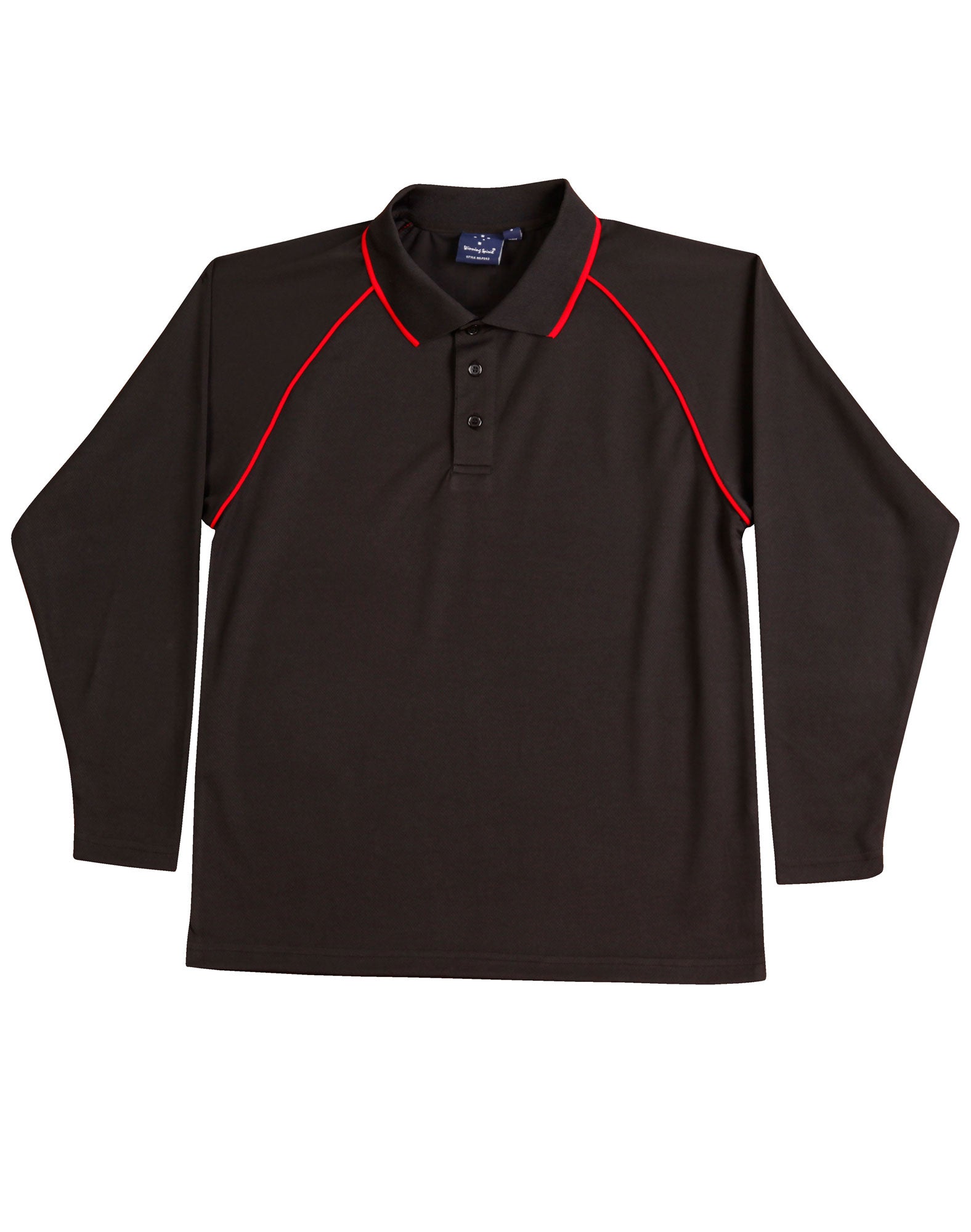 Men's Cooldry Raglan L/S Polo