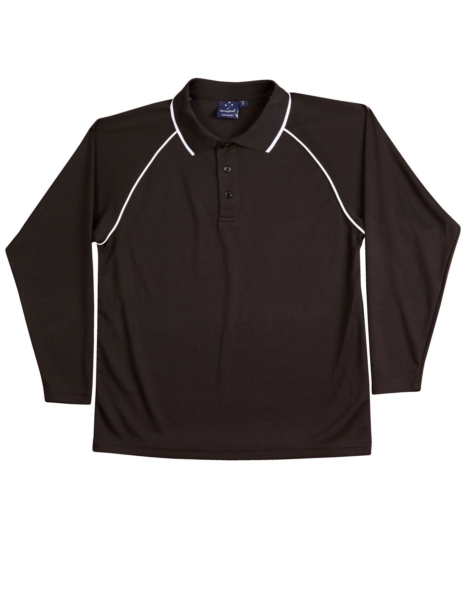 Men's Cooldry Raglan L/S Polo