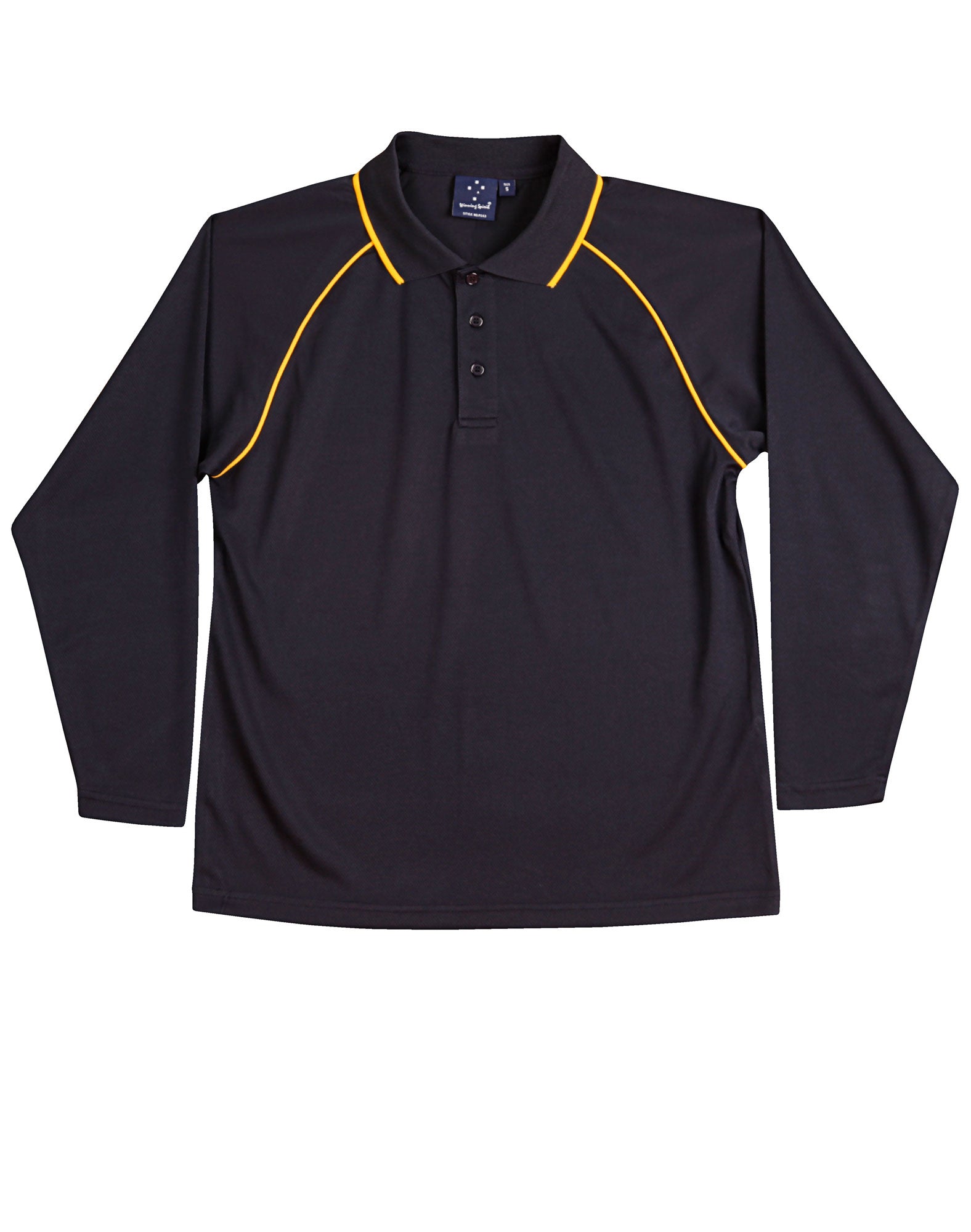 Men's Cooldry Raglan L/S Polo