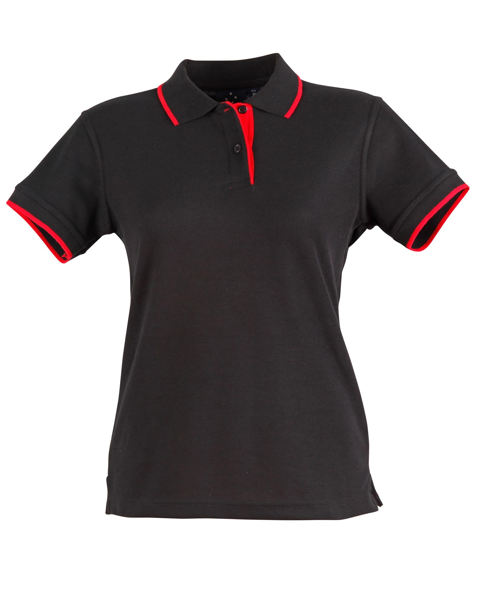 Ladies' Poly/Cotton Contrast Pique S/S Polo