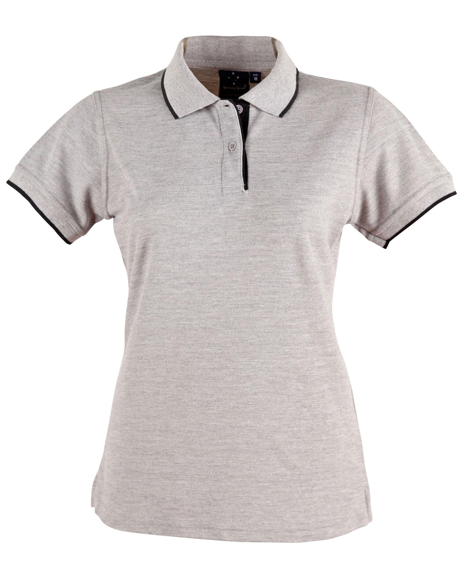 Ladies' Poly/Cotton Contrast Pique S/S Polo