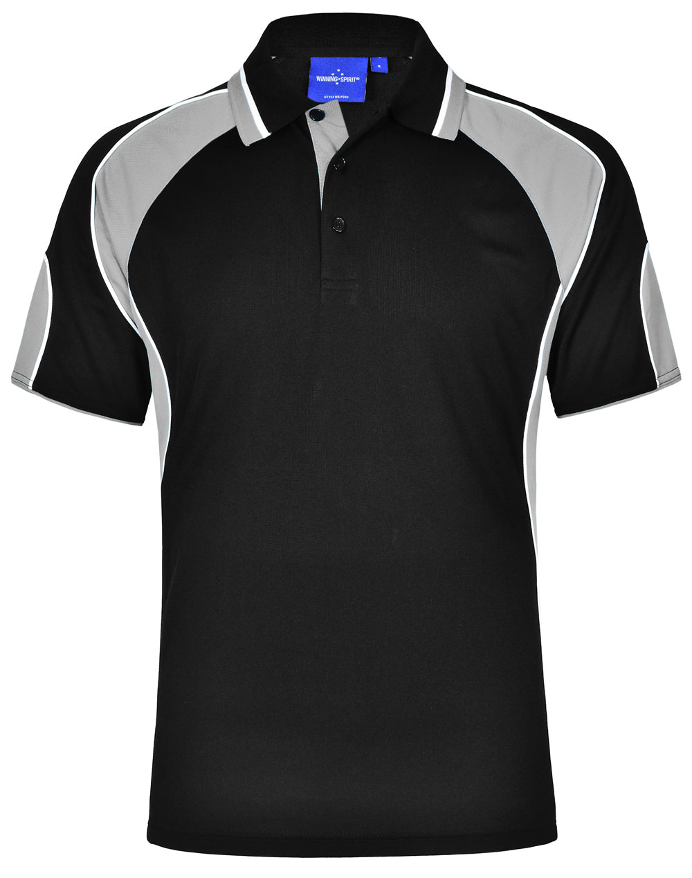 Men's Cooldry Contrast Polo With Sleeve Panel