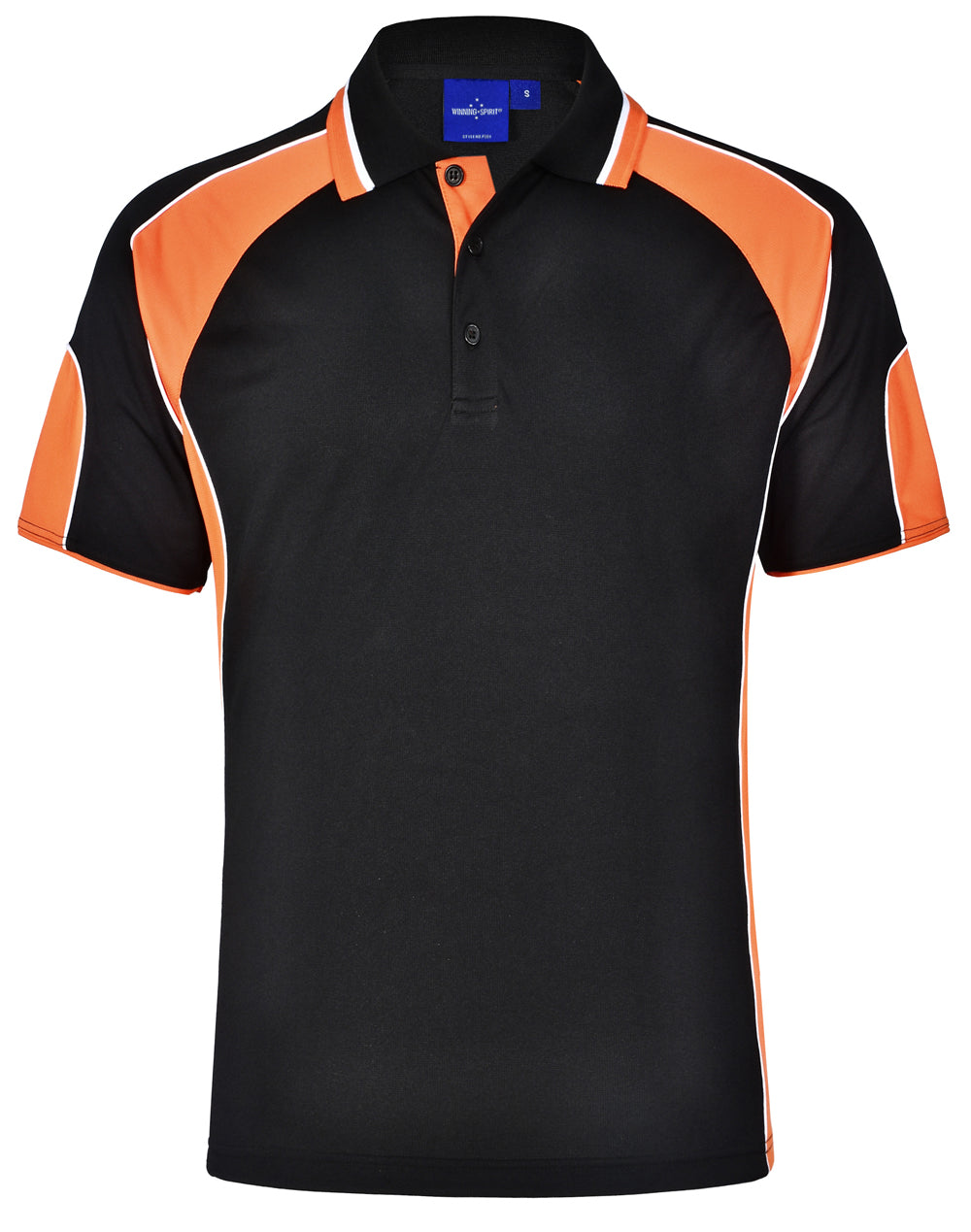 Men's Cooldry Contrast Polo With Sleeve Panel