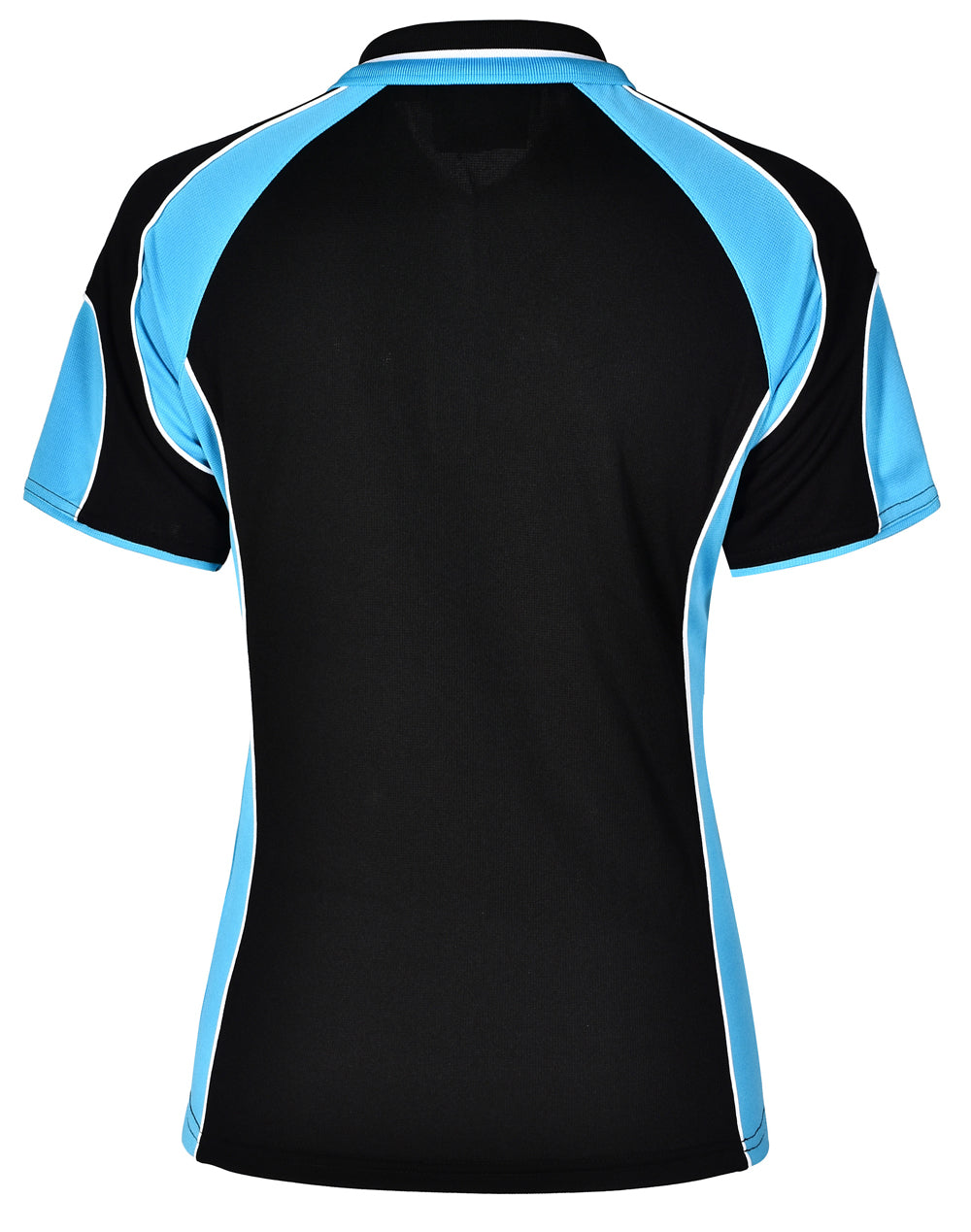 Ladies' Cooldry Contrast Polo With Sleeve Panel