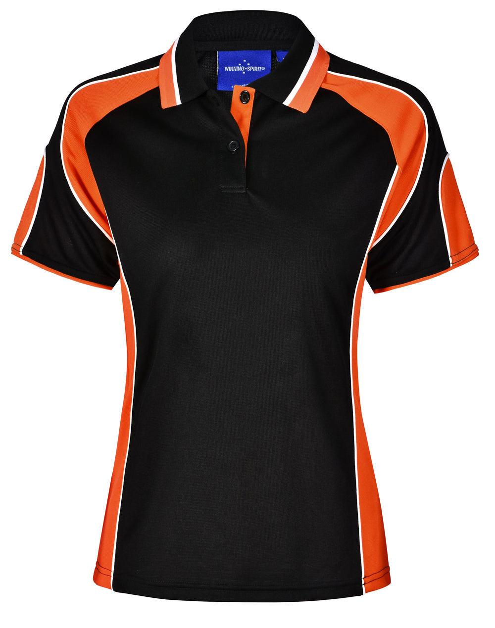 Ladies' Cooldry Contrast Polo With Sleeve Panel