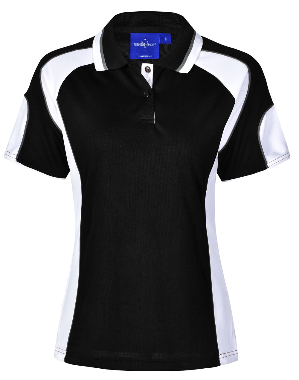 Ladies' Cooldry Contrast Polo With Sleeve Panel