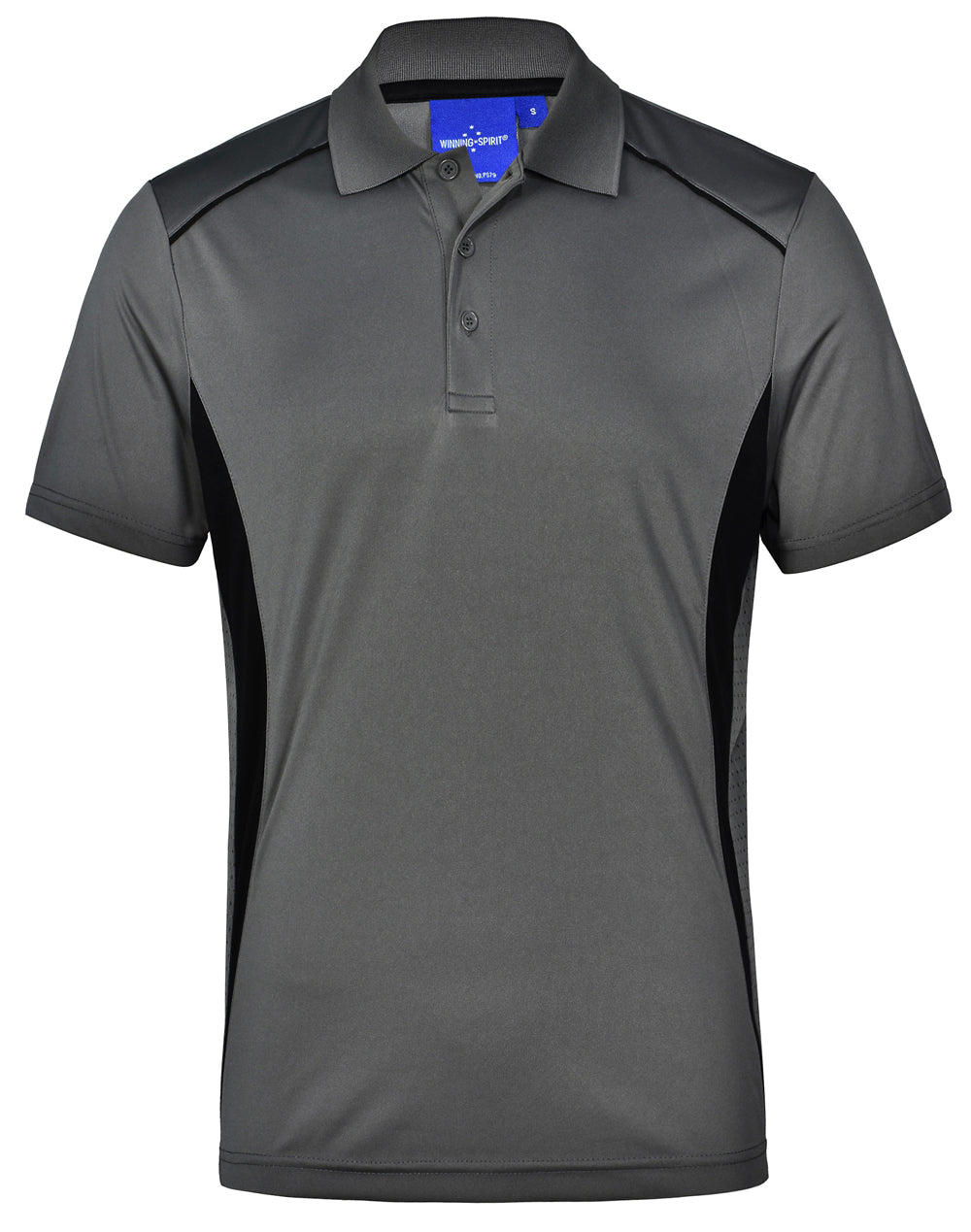 Men's Cooldry S/S Contrast Interlock Polo