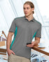 Men's Cooldry S/S Contrast Interlock Polo