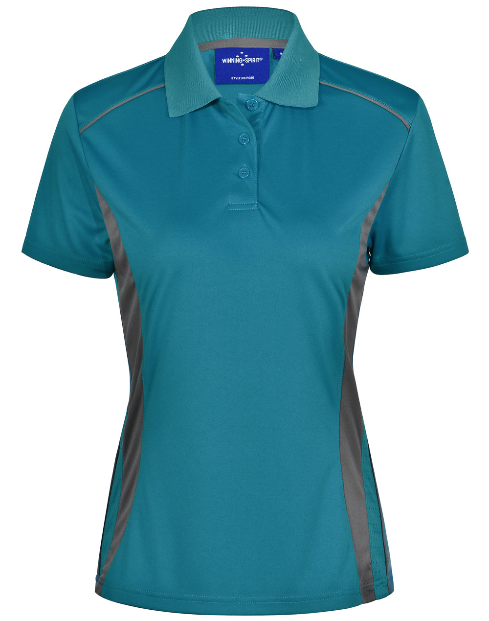 Ladies' Cooldry S/S Contrast Interlock Polo