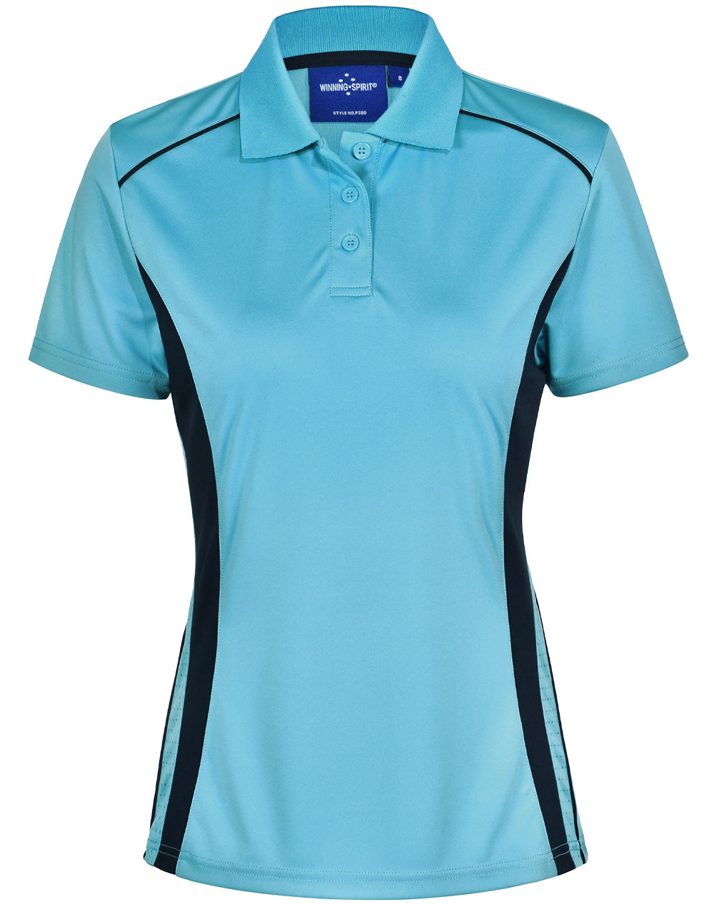 Ladies' Cooldry S/S Contrast Interlock Polo