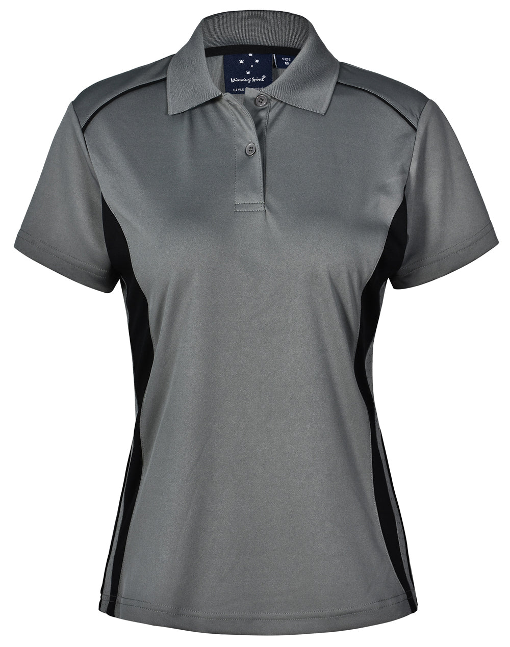 Ladies' Cooldry S/S Contrast Interlock Polo