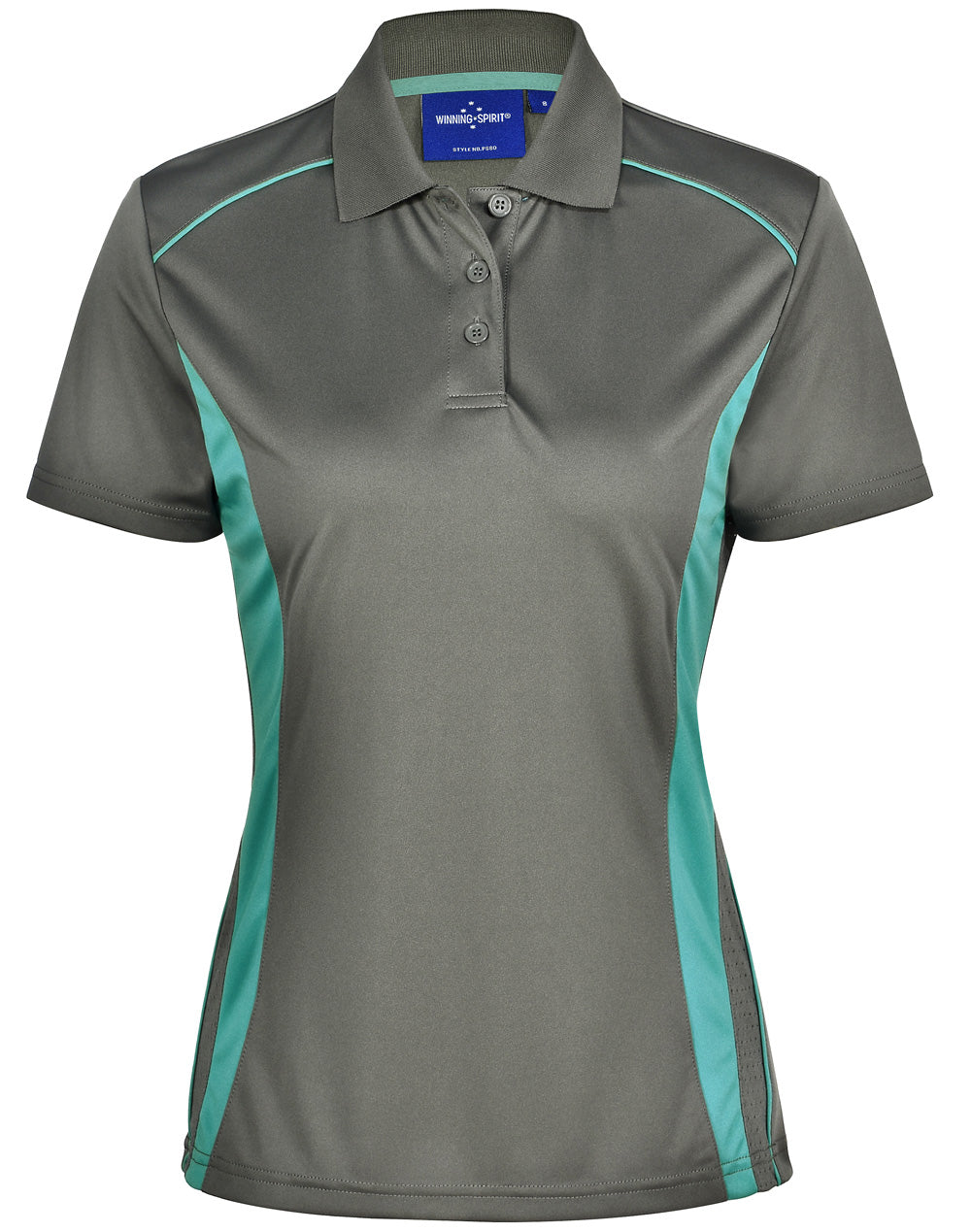 Ladies' Cooldry S/S Contrast Interlock Polo