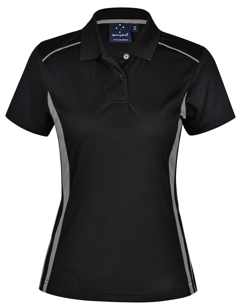 Ladies' Cooldry S/S Contrast Interlock Polo