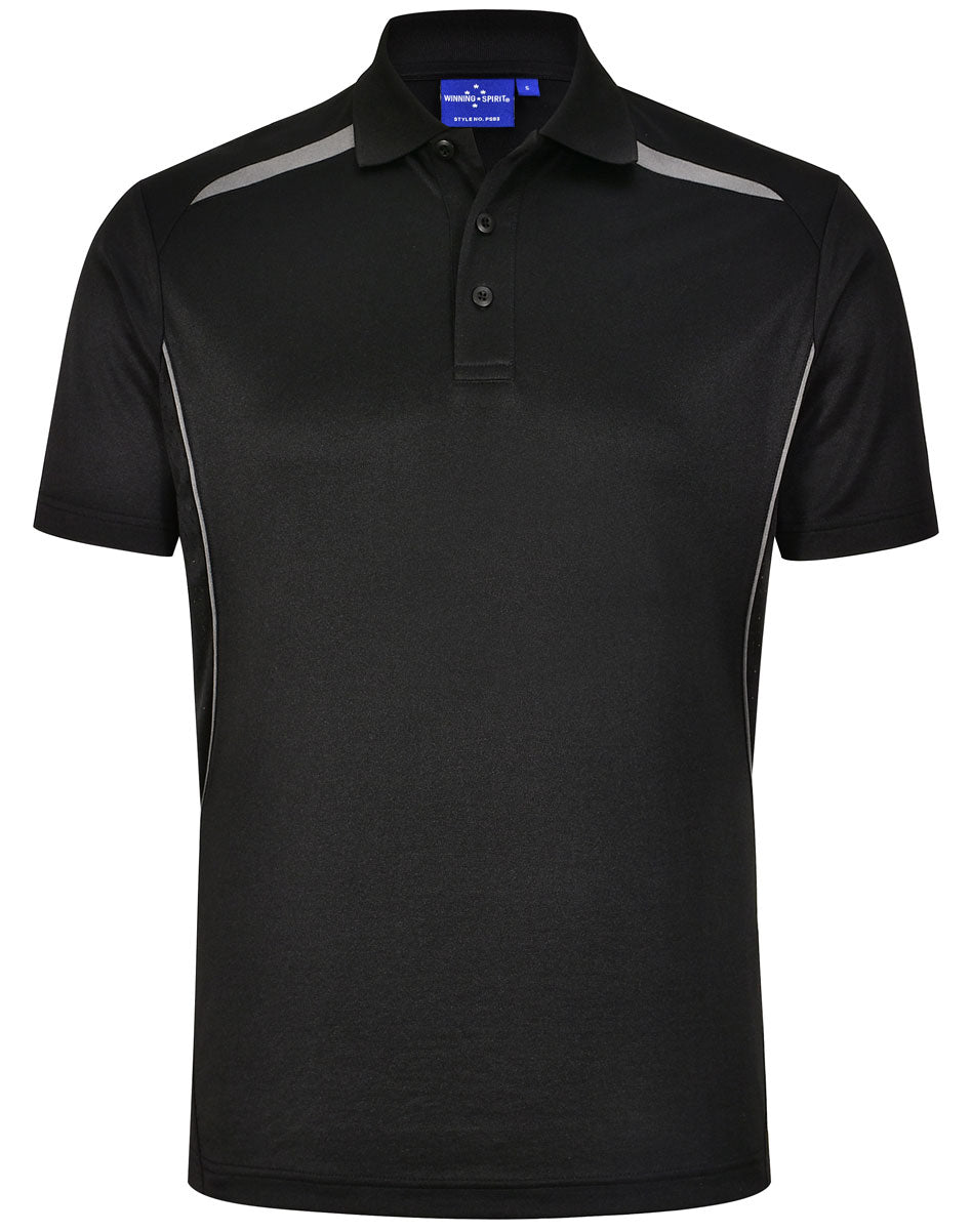 Men's Sustainable Poly/Cotton Contrast S/S Polo