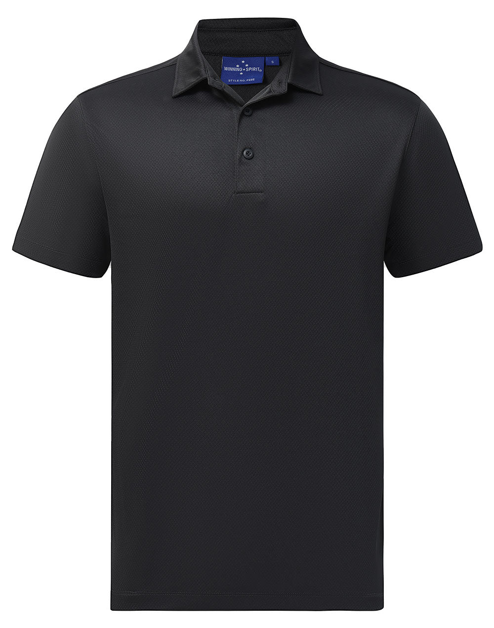 Men's Sustainable Jacquard Knit S/S Polo