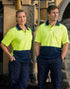 Hi-Vis Cooldry Safety Polo S/S