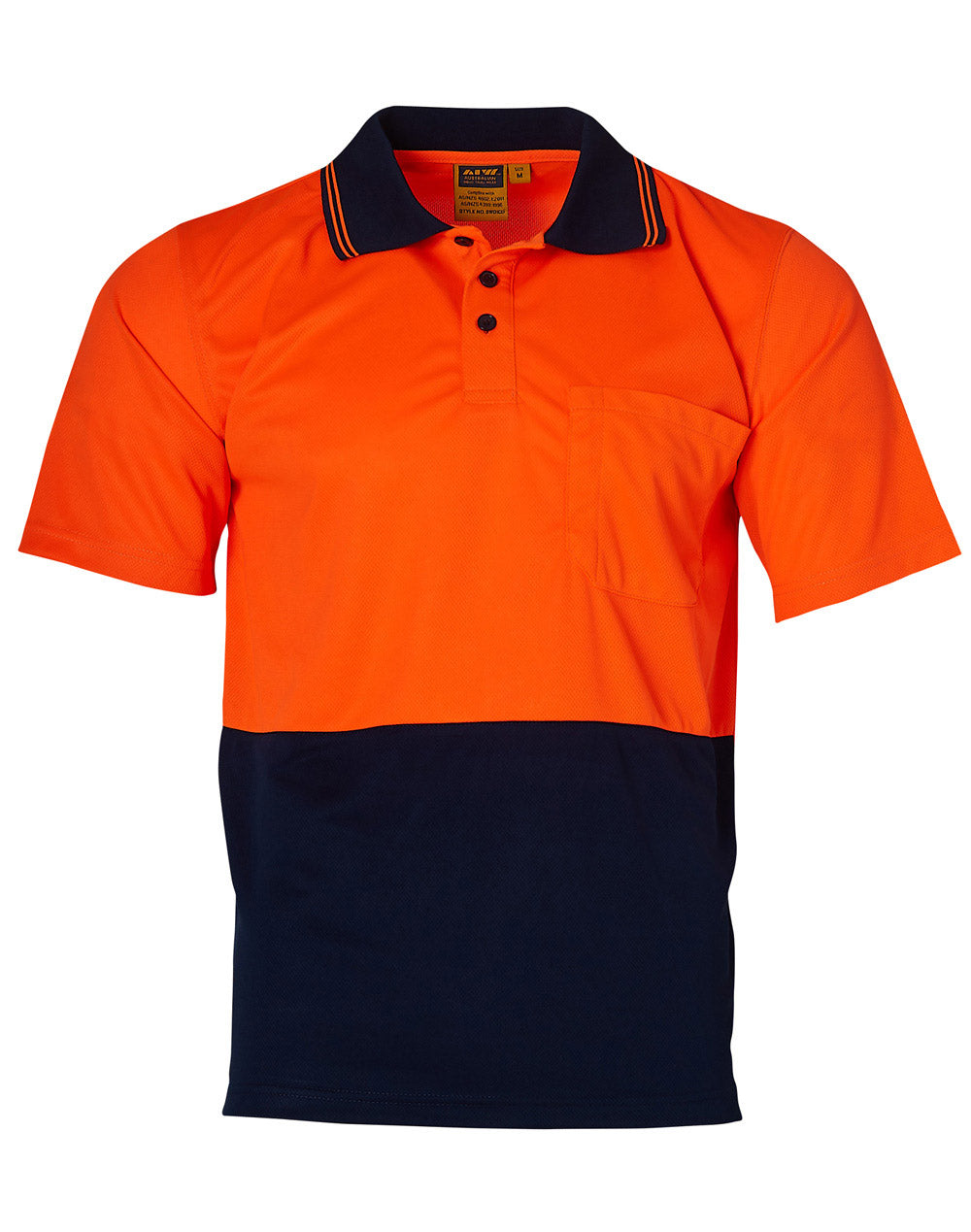 Hi-Vis Truedry Safety Polo S/S