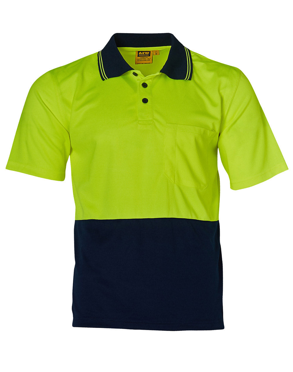 Hi-Vis Cooldry Safety Polo S/S