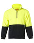 Hi-Vis Polar Fleece Half Zip Pullover