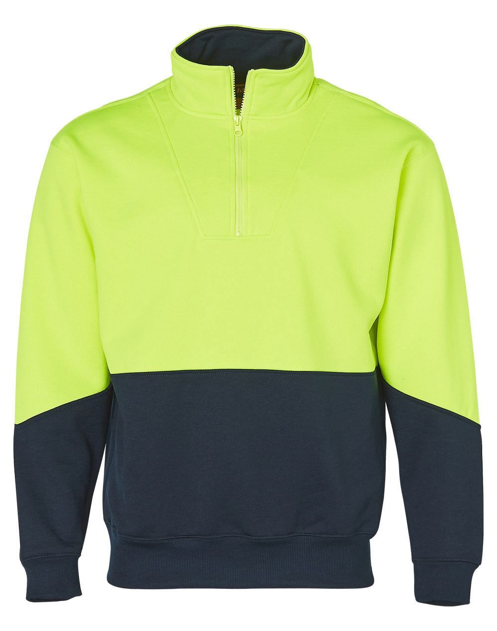 Hi-Vis L/S Windcheater Collar