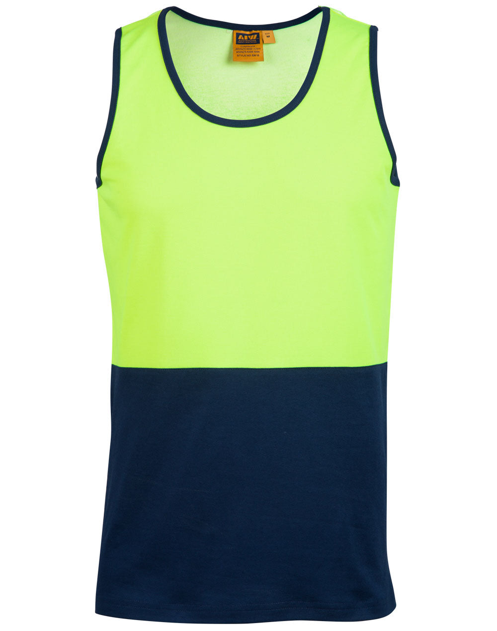 Hi-Vis Truedry Mesh Knit Safety Singlet