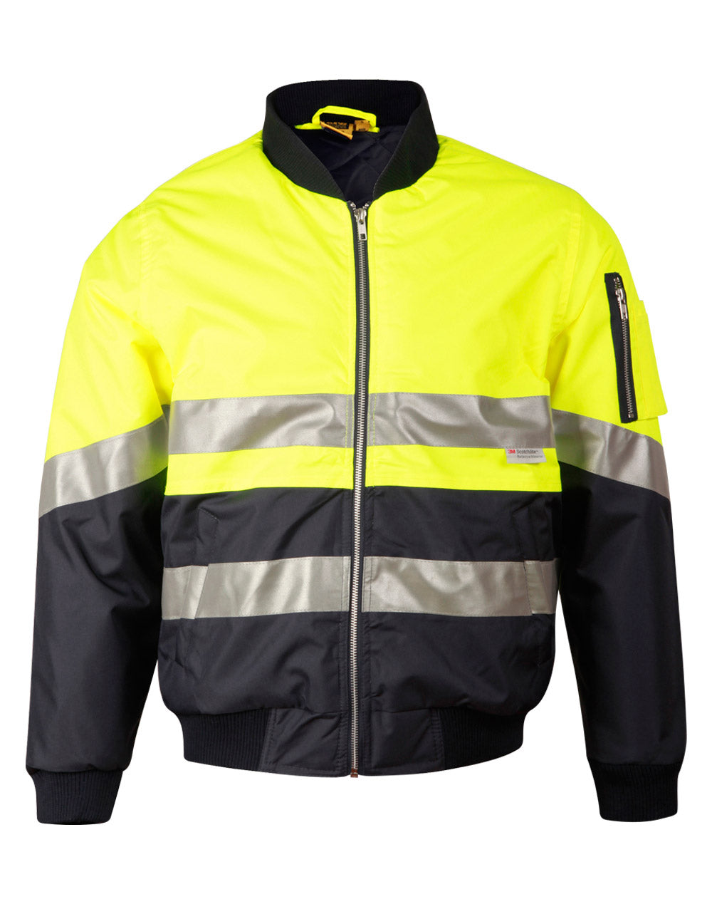 Hi-Vis Two Tone Flying Jacket With 3M Tapes