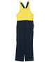 Hi-His Two Tone Men's Cotton Drill Action Back Overall-Regular