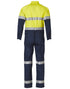 Hi-Vis Men's Light Weight Cotton Coverall With 3M Tape-Regular